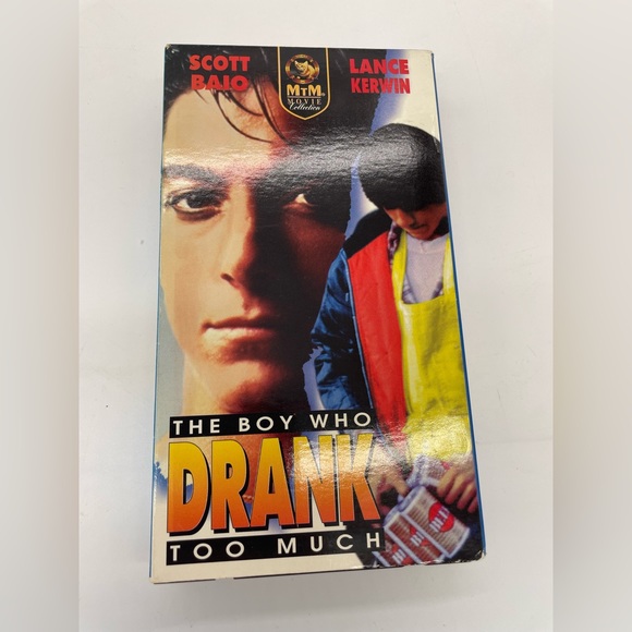 Very rare The Boy Who Drank Too Much [VHS] cassettes